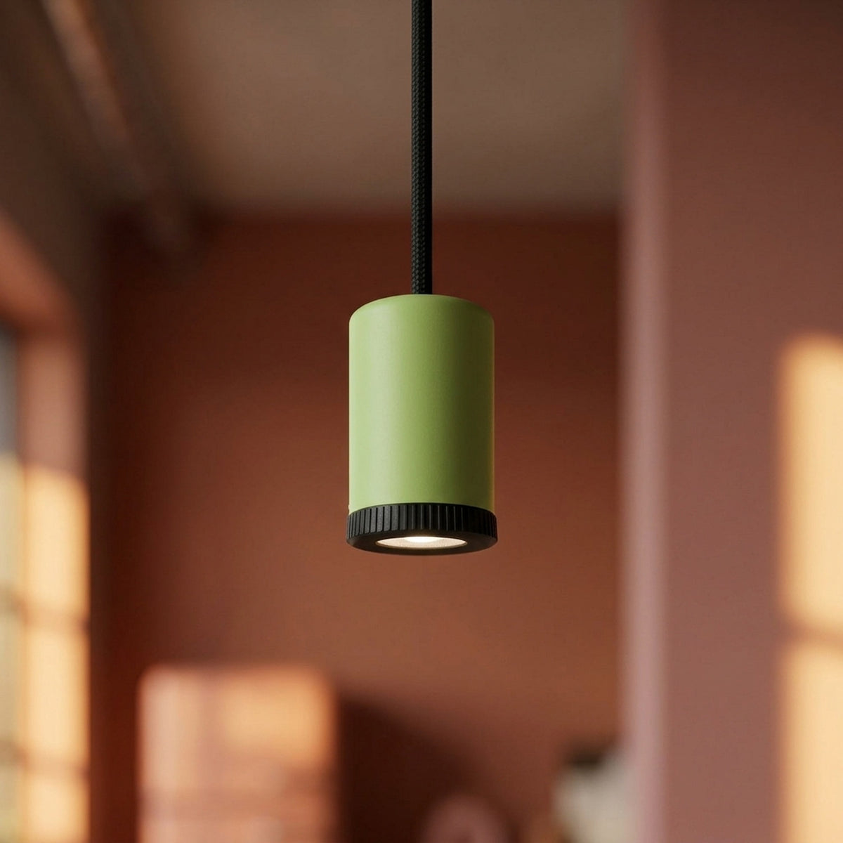 Mini LED-spot i metal til Mini GU10 — Enggrøn