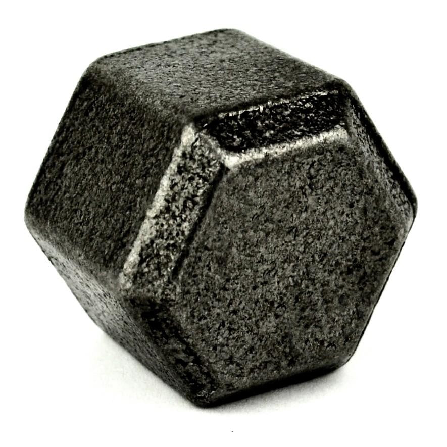 Bouchon femelle fonte noire Premium - raccord de plomberie fileté - vue 2