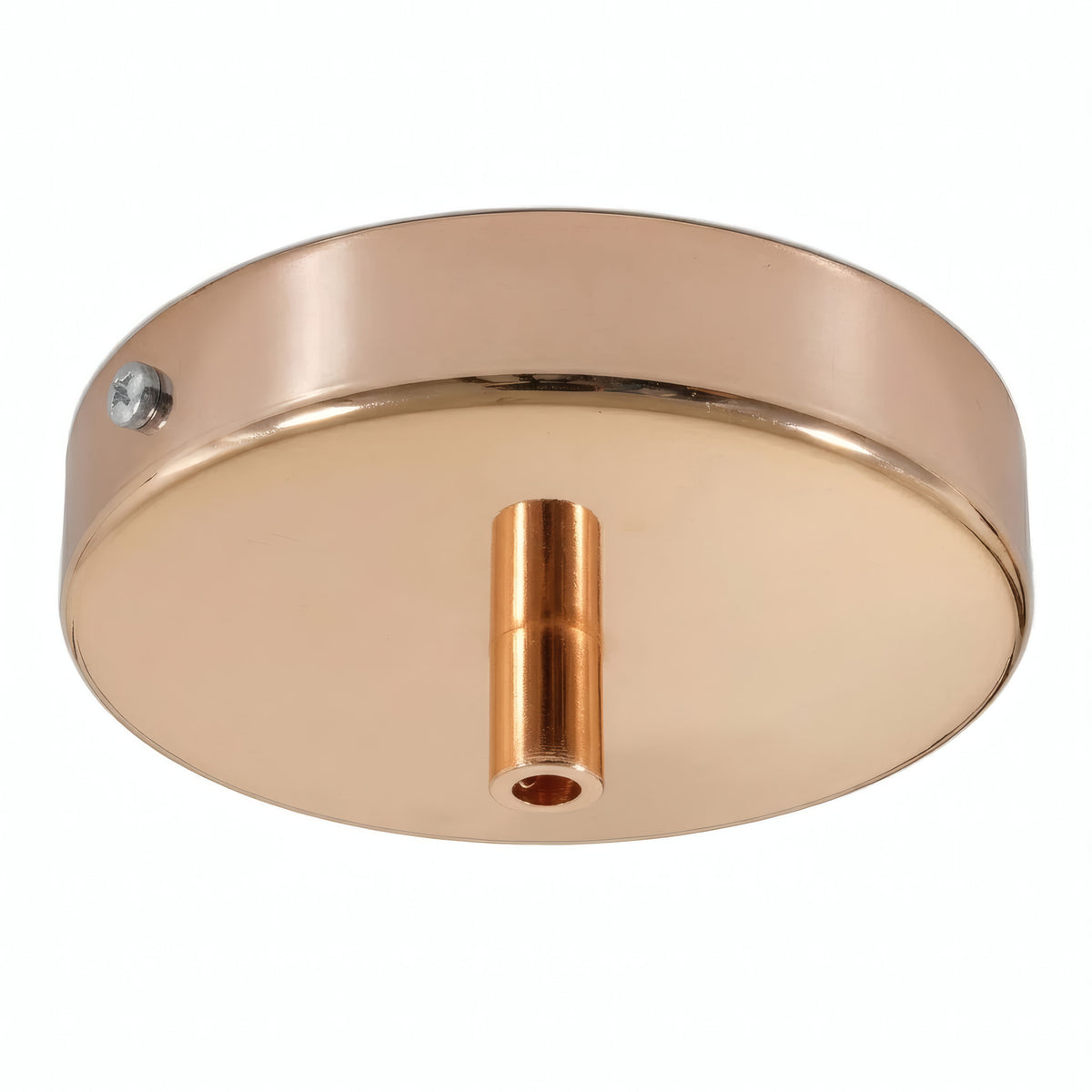 Cylindrisk roset i metal, Ø 120 mm — Cylindrisk metal / Kobber