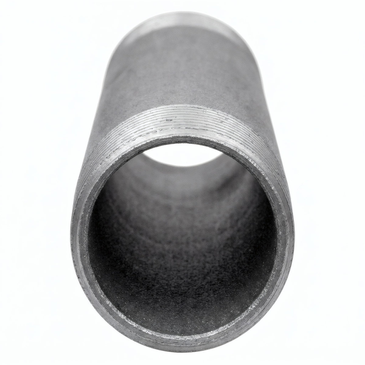 Tube 1''1/2 - 40x49mm acier noir - fileté - photo produit fond blanc 8