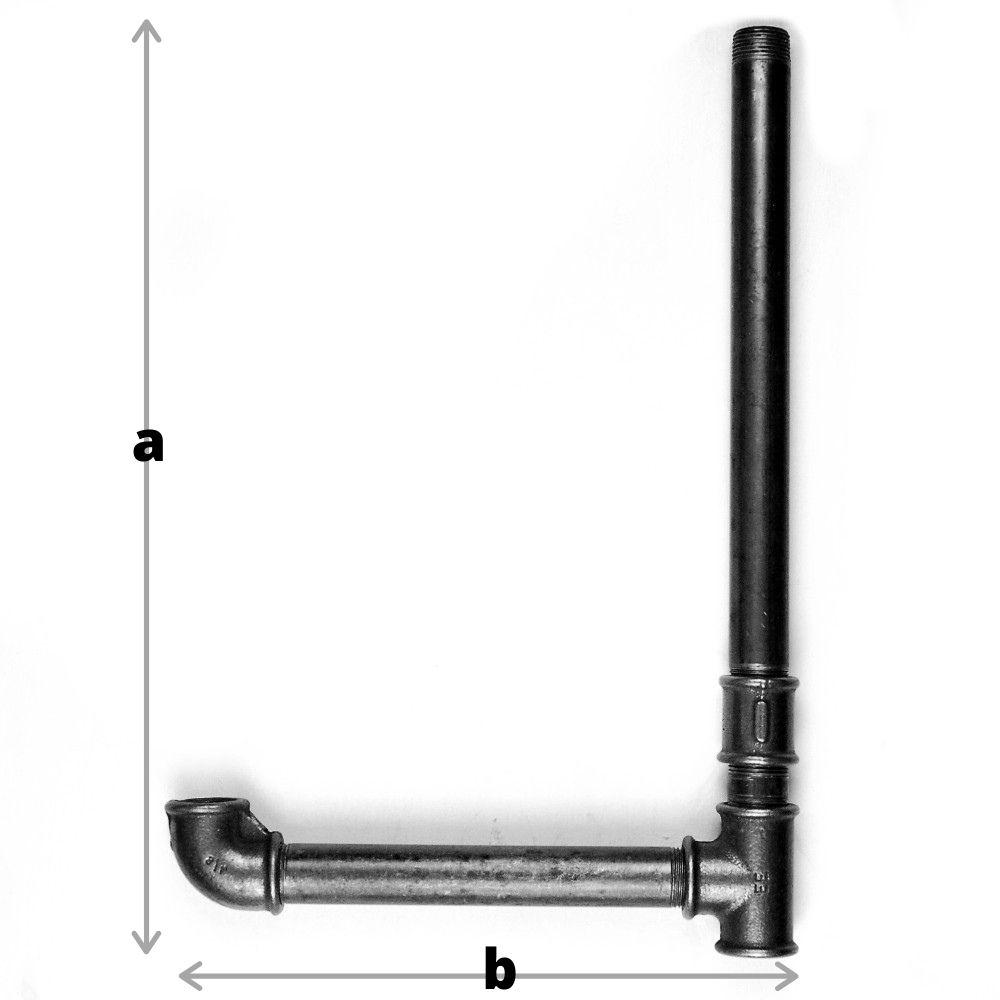 Kit montants étagères plomberie sur-mesure - schéma dimensions du montage - vue 8