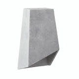 Prisme-lampeskærm i cement med E27-fatning — Lys cement