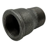 Allonge M/F fonte noire - raccord allonge male femelle en fonte malleable noire