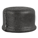 Bouchon femelle fonte noire Eco - raccord de plomberie fileté - vue 2