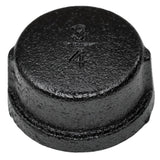 bouchon pour tube à visser déco noir