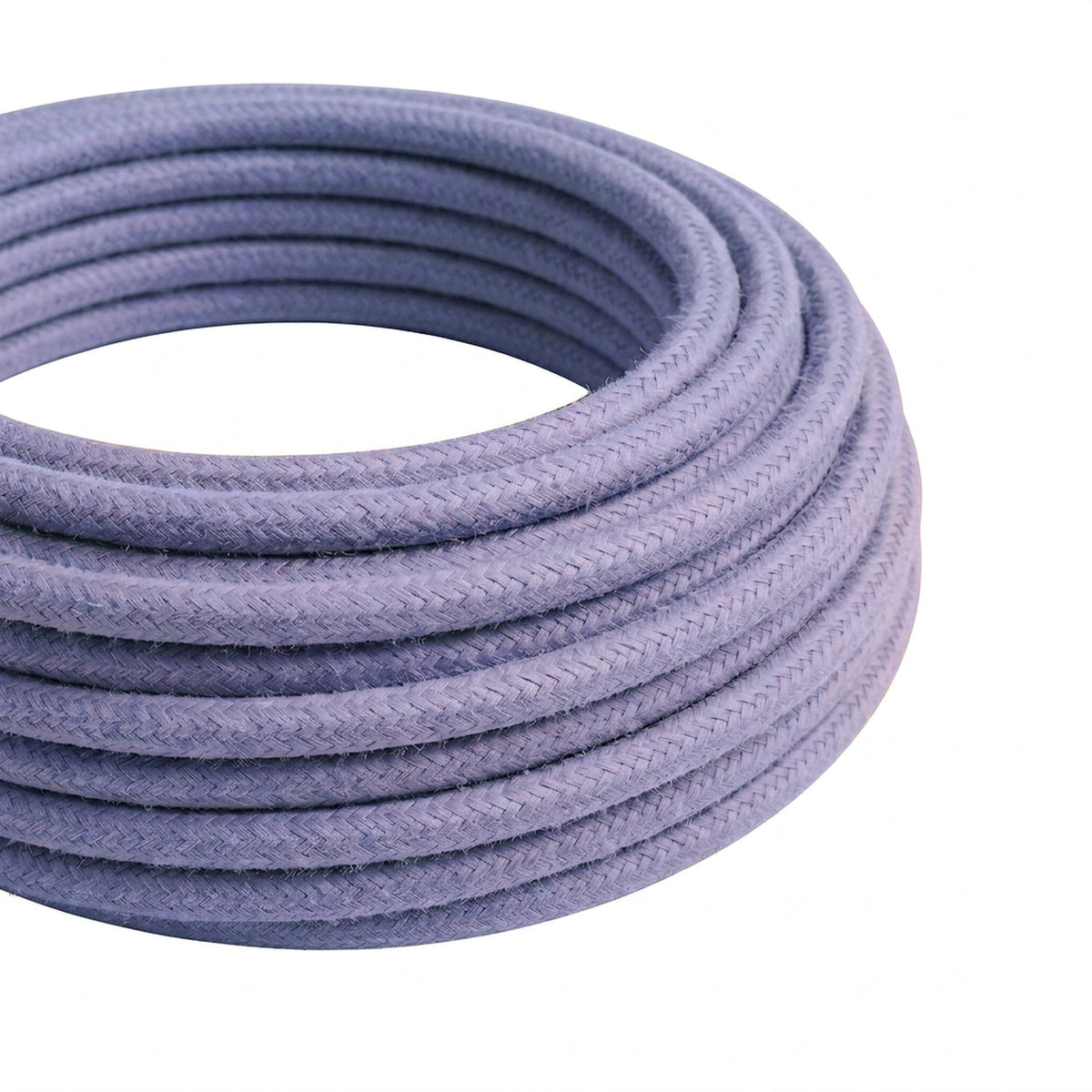 Rund stofledning med silkeeffekt – Lavendel
