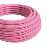 Rund stofledning med silkeeffekt – Fuchsia
