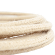câble lampe en jute