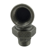 coude mâle femelle plomberie en fonte pour tube acier