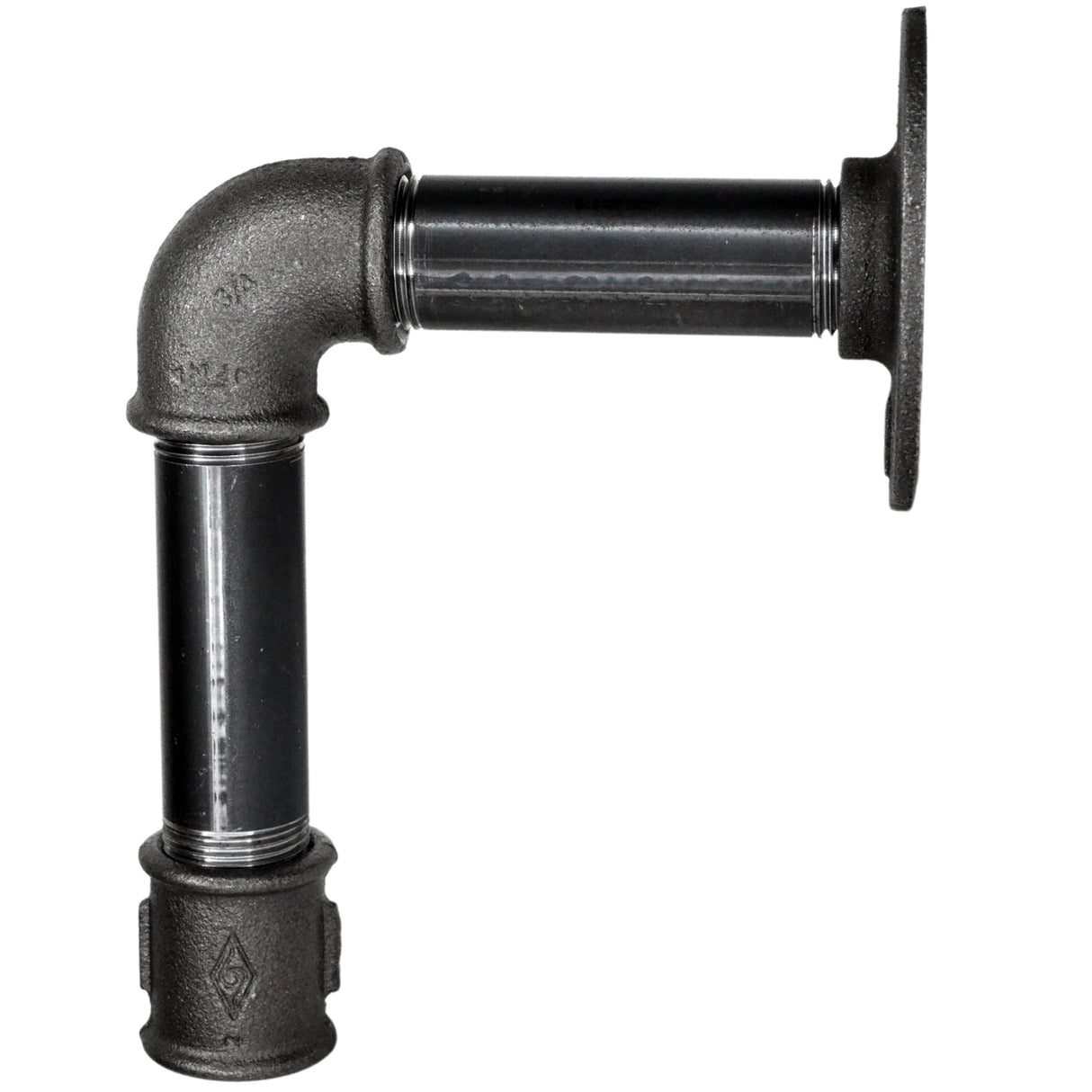 Schéma fixation murale étagère - 10 cm × 10 cm