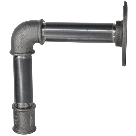 Schéma fixation murale étagère - 12 cm × 10 cm