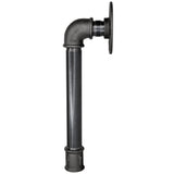 Schéma fixation murale étagère - 4 cm × 20 cm