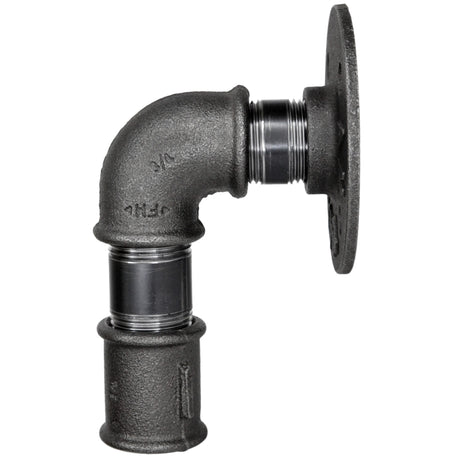 Schéma fixation murale étagère - 4 cm × 5 cm