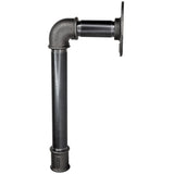 Schéma fixation murale étagère - 8 cm × 20 cm