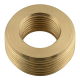 Fourrure bague de réduction mâle-femelle en laiton CW617N BSP - vue de dessus