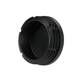 Sort lamelprop til fitting med indvendigt gevind 1″1/4 33x42, set nedefra: hul krop og lameller