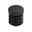 Sort lamelprop til fitting med indvendigt gevind 1/2″ 15x21, set ovenfra med fladt hoved