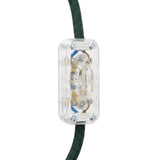 Topolet vippeafbryder til lampeledning — Transparent
