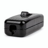 Interrupteur Unipolaire Passe-fil Noir (2 ou 3 fils) - photo produit fond blanc 6