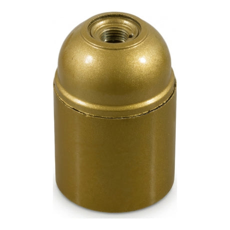 E27-fatning i bakelit — Guld