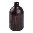 E27-fatning i træ med skjult aflastning — Wengé-look