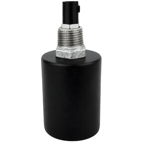 E27-fatningssæt i sort træ på fitting 1/2'' (15x21mm) med udvendigt gevind i galvaniseret støbejern