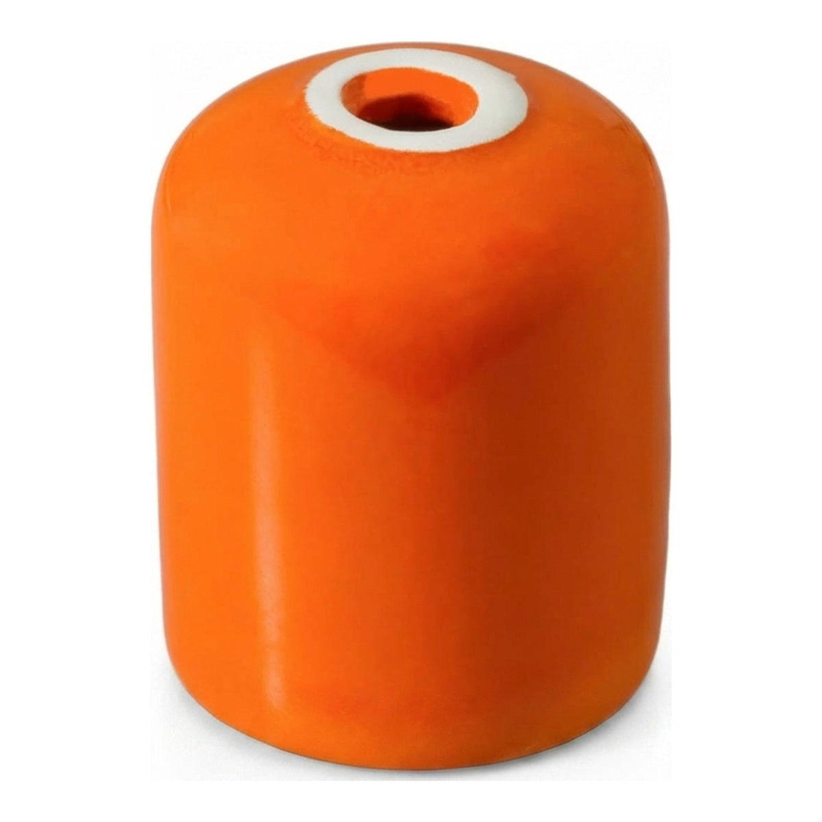 E27-fatning i keramik — Orange