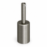 Sæt med cylindrisk E27-fatning i metal — trækaflastning på 7 cm — satintitan-finish — visning 1