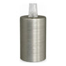 Cylindrisk E27-fatning i metal — Konisk plast / Satineret titan
