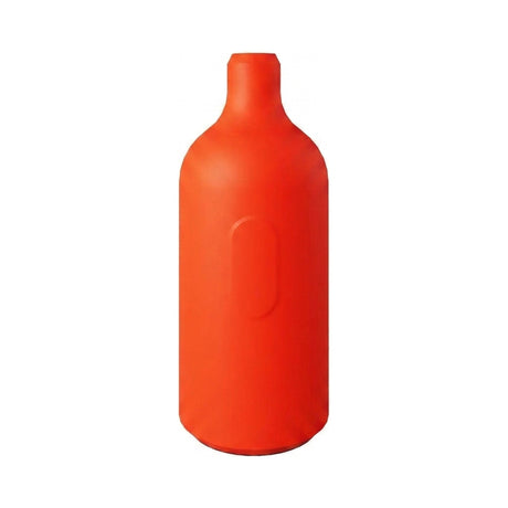 E27-fatning i silikone med afbryder — Orange