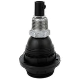 E27-fatningssæt i termoplast med skærmringe på fitting 1/2'' (15x21mm) med udvendigt gevind i galvaniseret støbejern