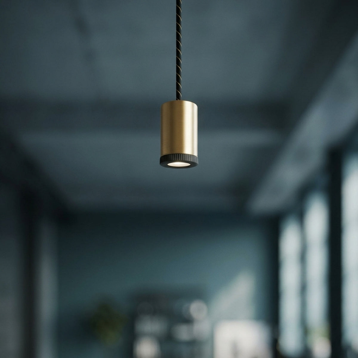 Mini LED-spot i metal til Mini GU10 — Satineret bronze
