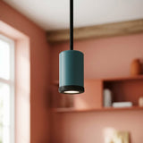 Mini LED-spot i metal til Mini GU10 — Petroleumsblå