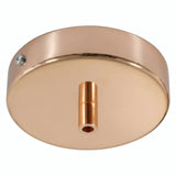 Cylindrisk roset i metal, Ø 120 mm — Cylindrisk metal / Kobber