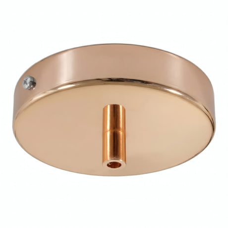 Cylindrisk roset i metal, Ø 120 mm — Cylindrisk metal / Kobber