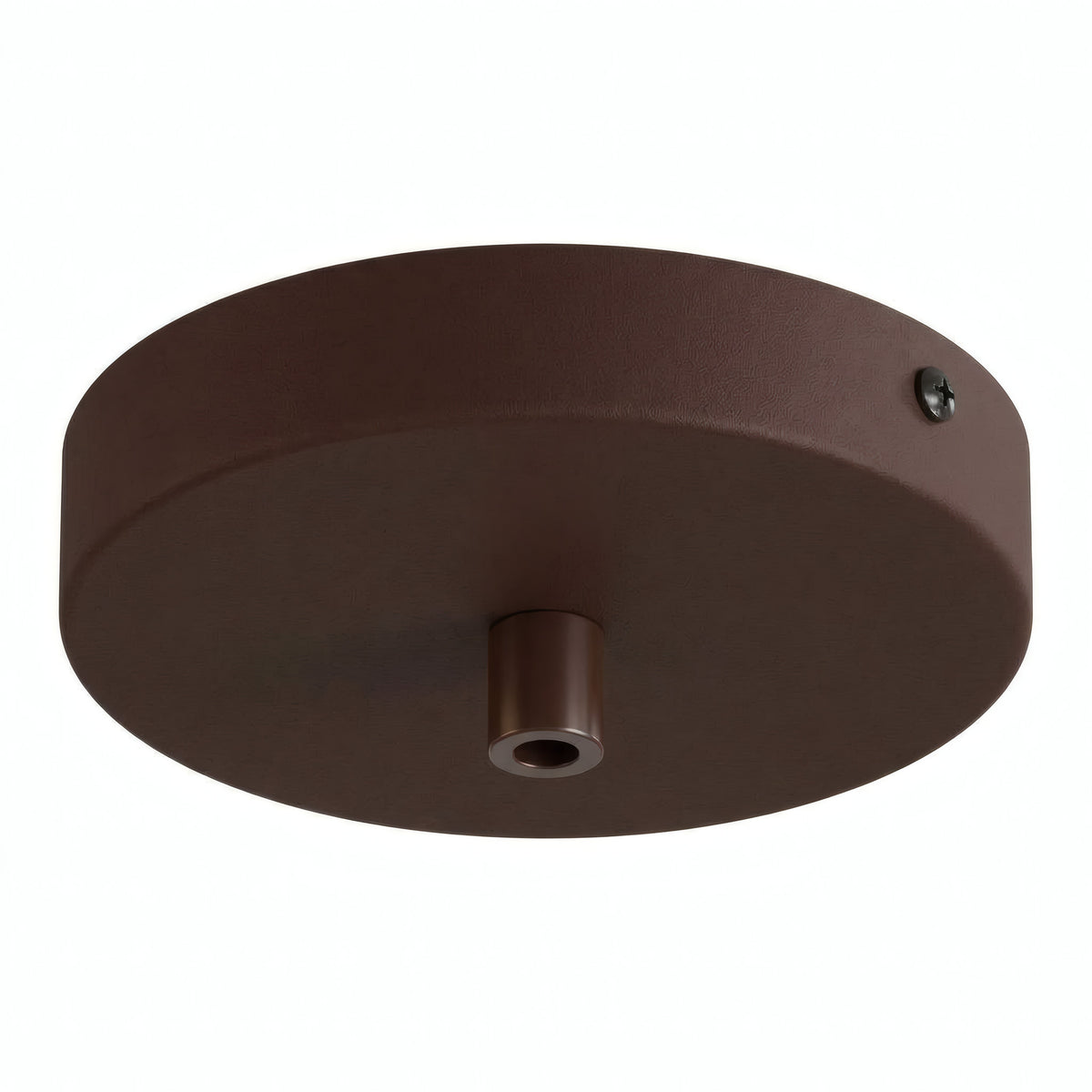 Cylindrisk roset i metal, Ø 120 mm — Cylindrisk metal / Rust