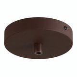 Cylindrisk roset i metal, Ø 120 mm — Cylindrisk metal / Rust