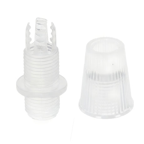 Konisk aflastning til stofledning — Transparent