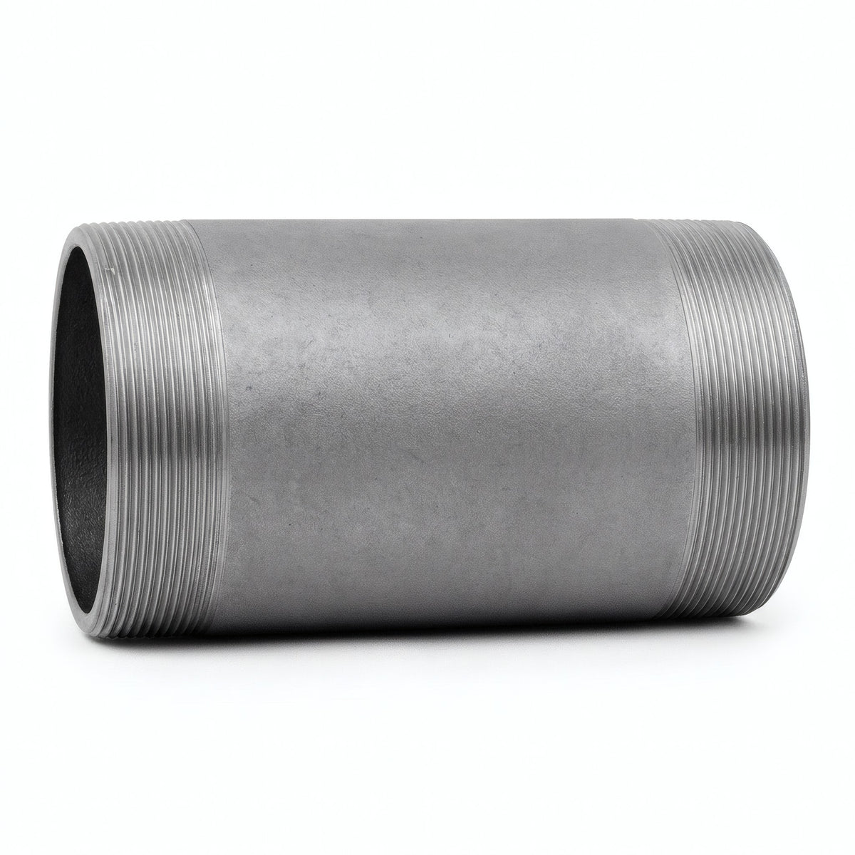 Tube 4" - 102x114mm acier noir - photo produit fond blanc 2