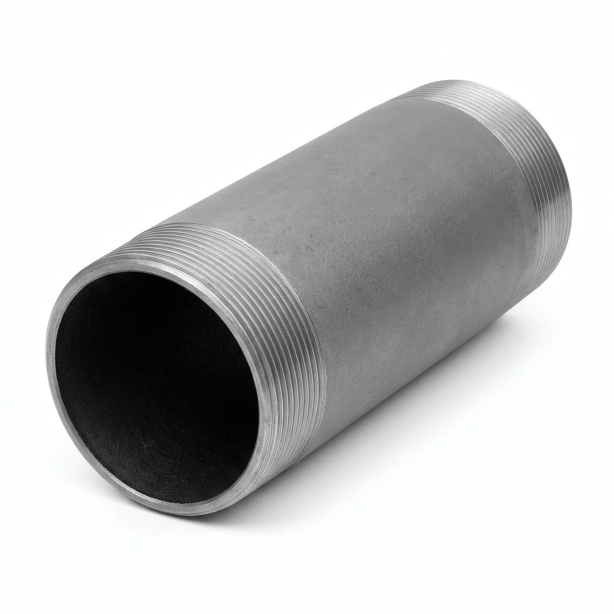 Tube 4" - 102x114mm acier noir - photo produit fond blanc 3