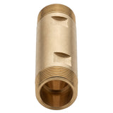 Tube d'attente mâle-mâle pour compteur d'eau en laiton CW617N BSP - vue latérale