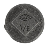 Raccord fonte grise bouchon mâle