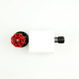 Distributeur de papier toilette avec volant de style industriel