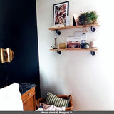 Equerre simple | Modèle 3 - étagère décorative en raccords de plomberie - vue 2
