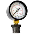 manometer 50mm i sort metal