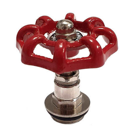 Tête de vanne avec volant filetage 1/2" Ø21 sur filets 